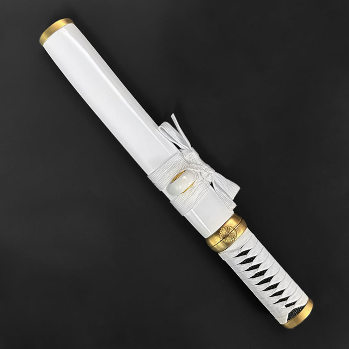 Asuka Hand-Forged White Wood Scabbard Tanto