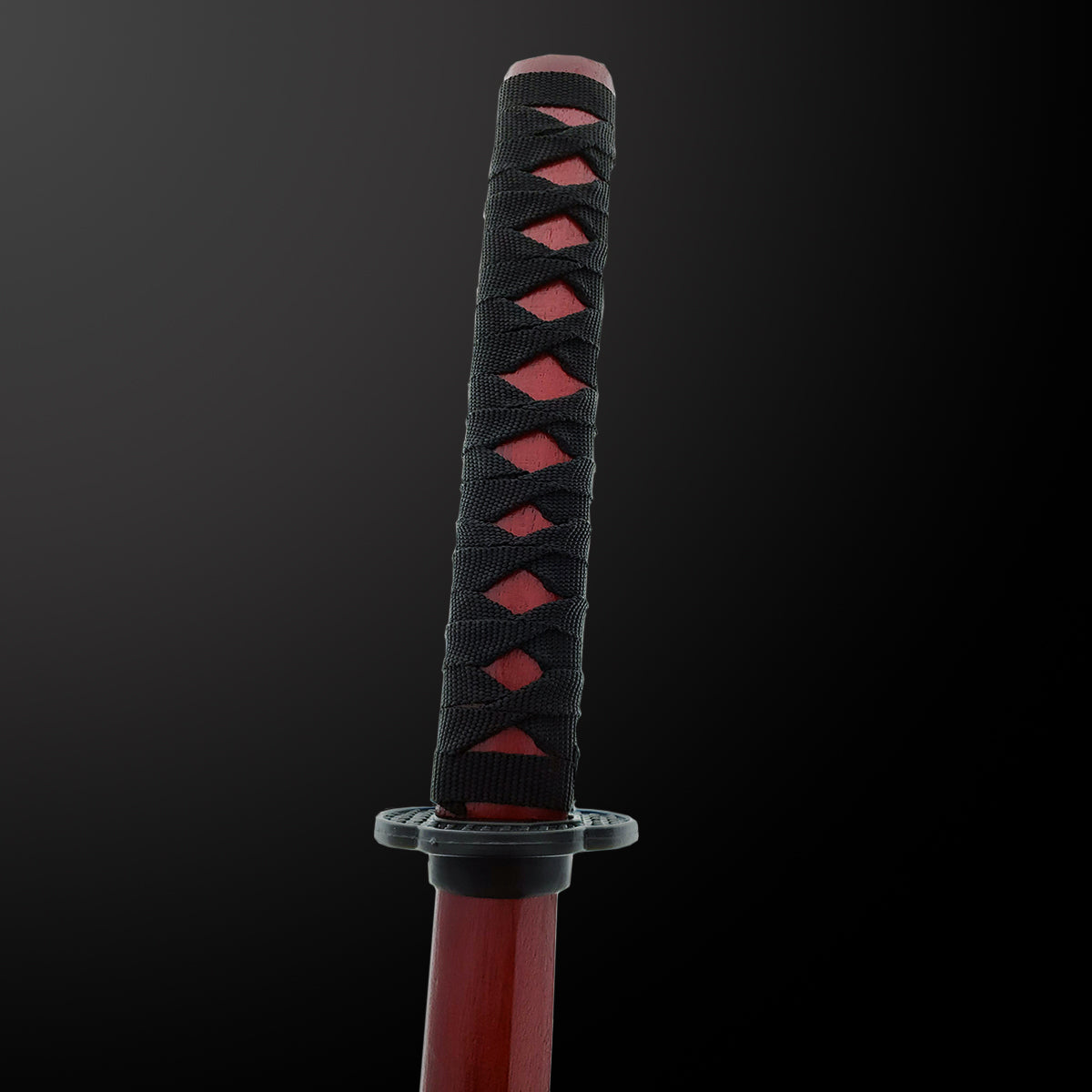 40" Red Bokken Samurai Sword (Dragon)