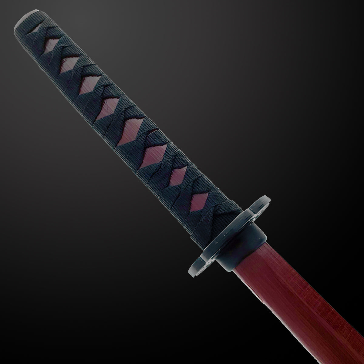 31 1/2" Red Wooden Samurai Sword (Bokken)