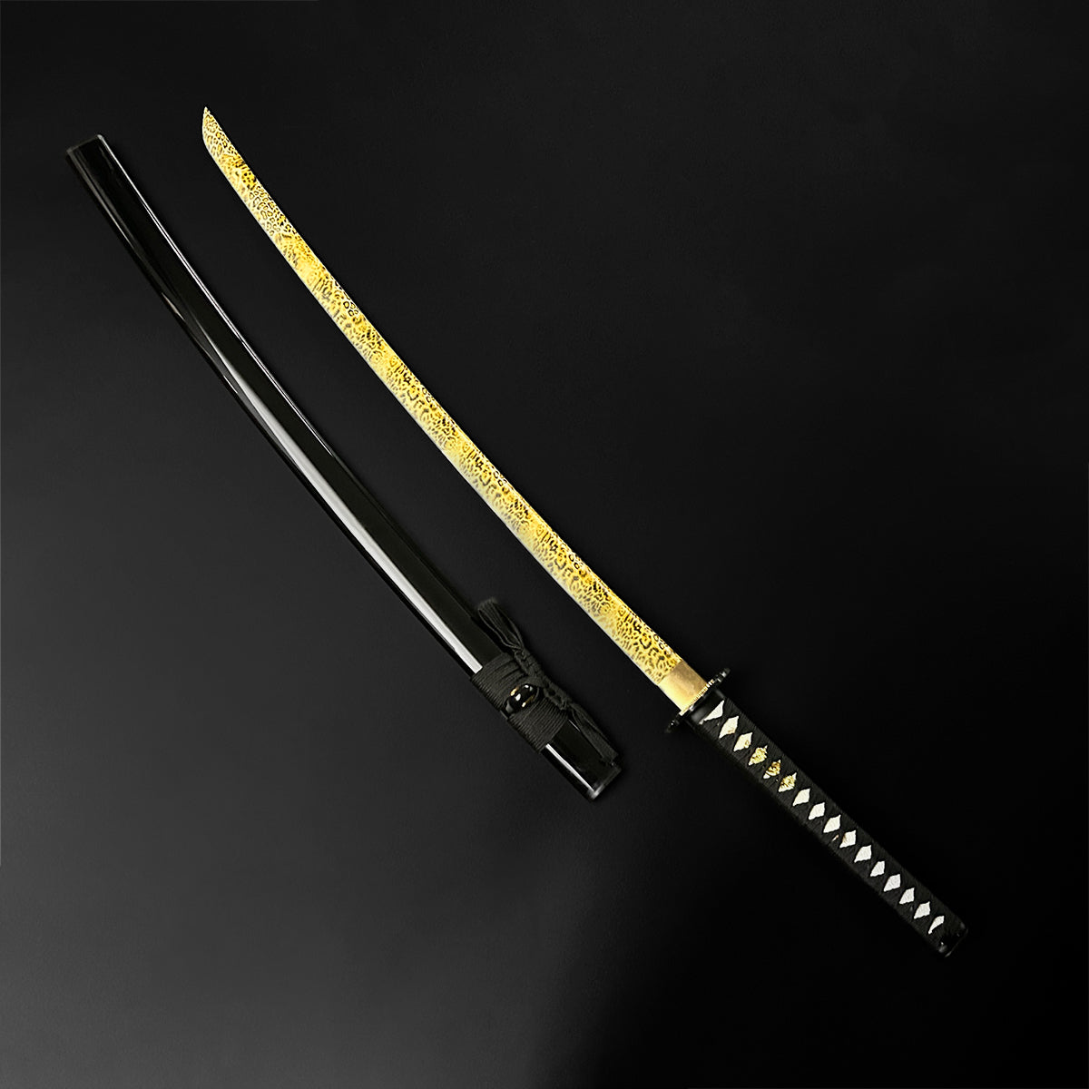 Musha "Hyoujin (豹刃)" Katana - Leopard-Print Samurai Sword