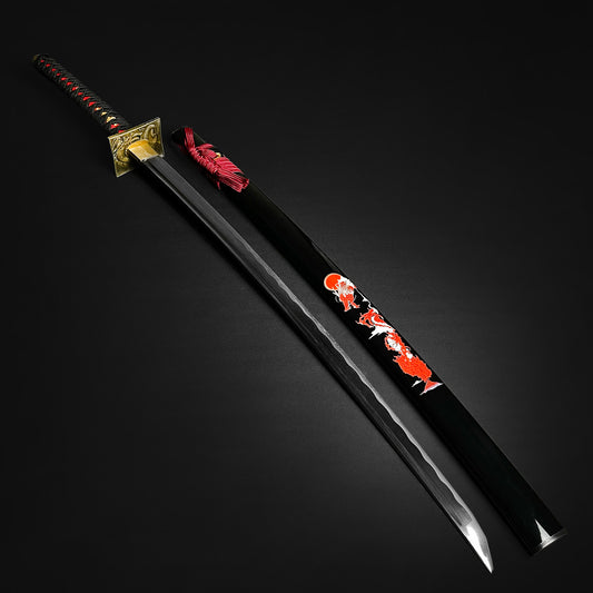 Buy Red Dragon Hand-Forged Katana for Sale - Musashi Swords