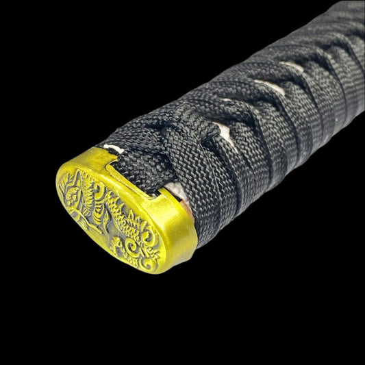 Bishamon Dragon Samurai Sword | Handcrafted Samurai Blade with Stand