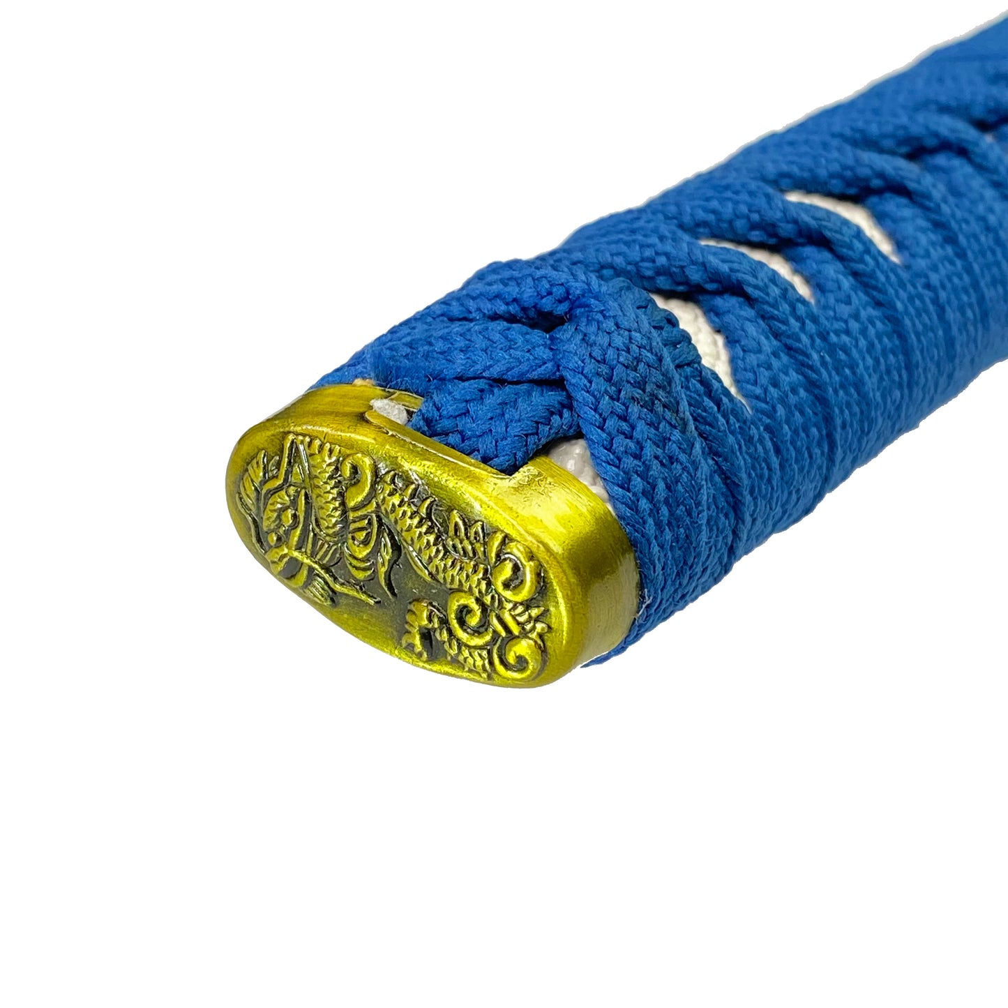 42 1/2" Samurai sword blue dragon scabbard w/stand
