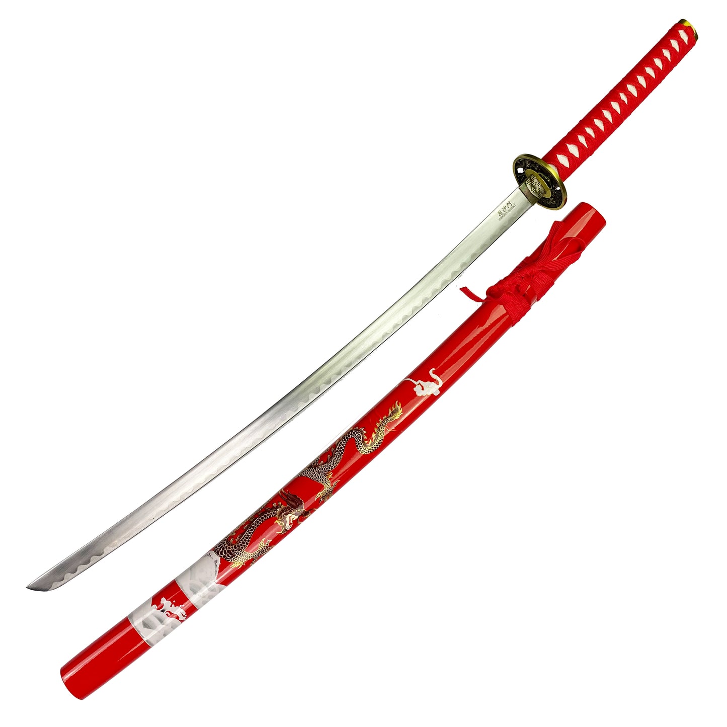 Bishamon Dragon Red Sword