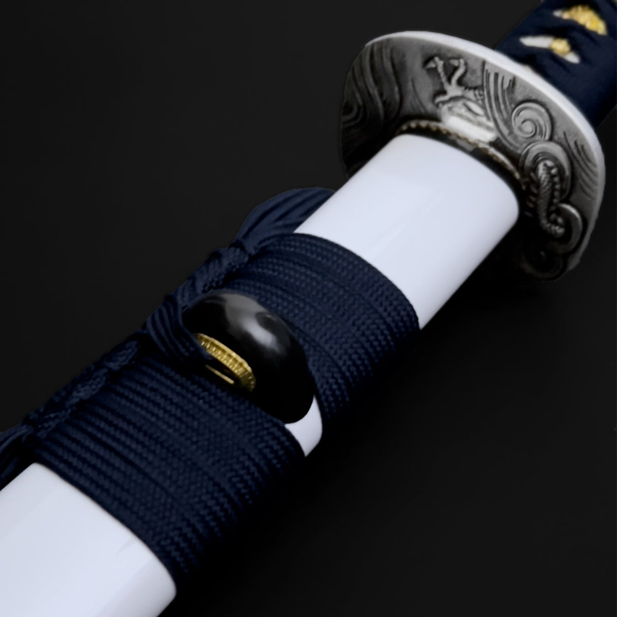 Musha White "Watatsumi" Katana