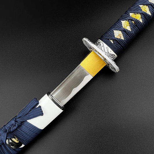 Musha White "Watatsumi" Katana