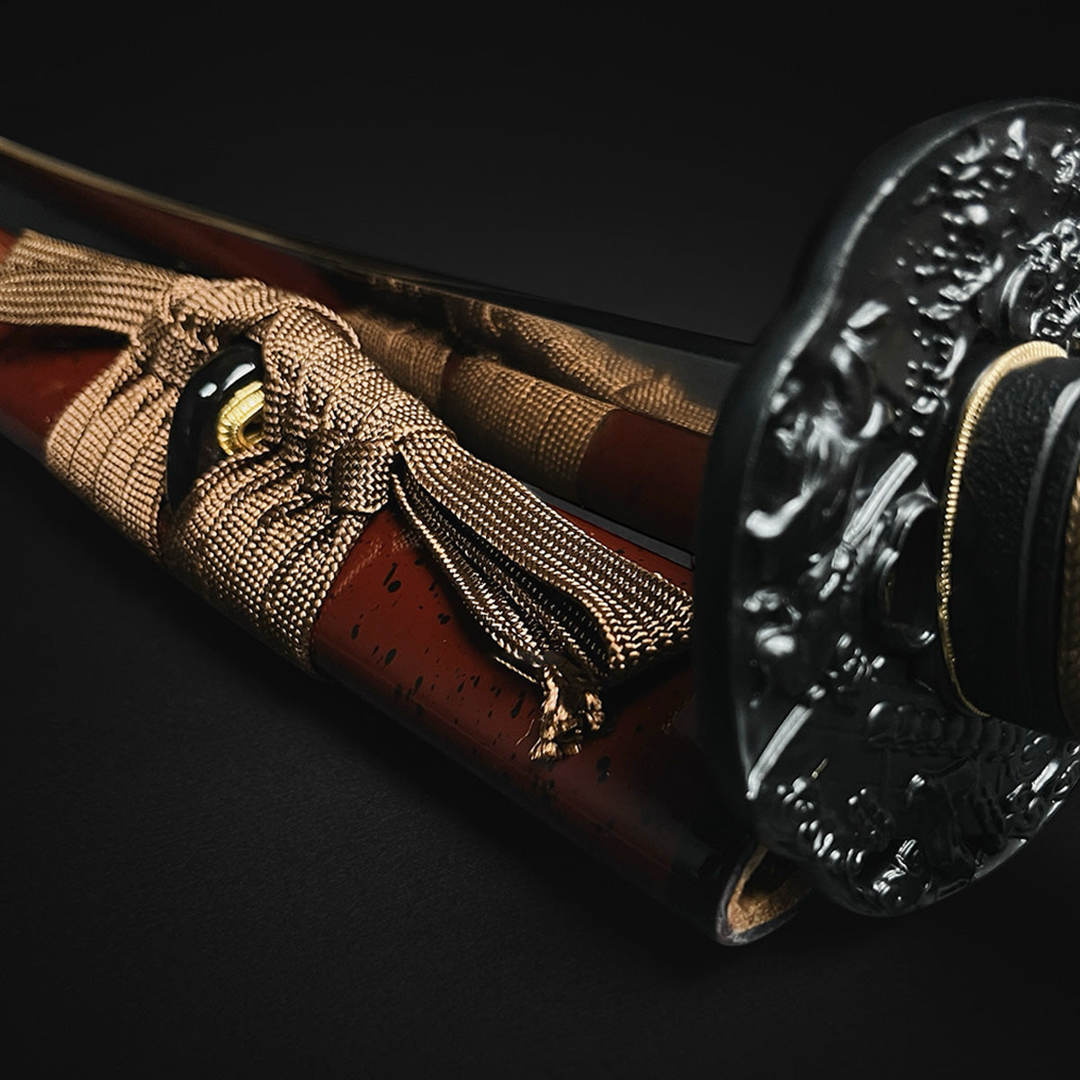 Musashi “Yamata no Orochi” Burgundy Dragon Slayer Katana