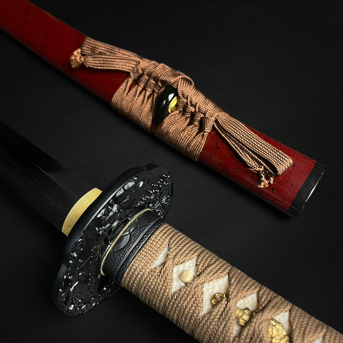 Musashi “Yamata no Orochi” Burgundy Dragon Slayer Katana