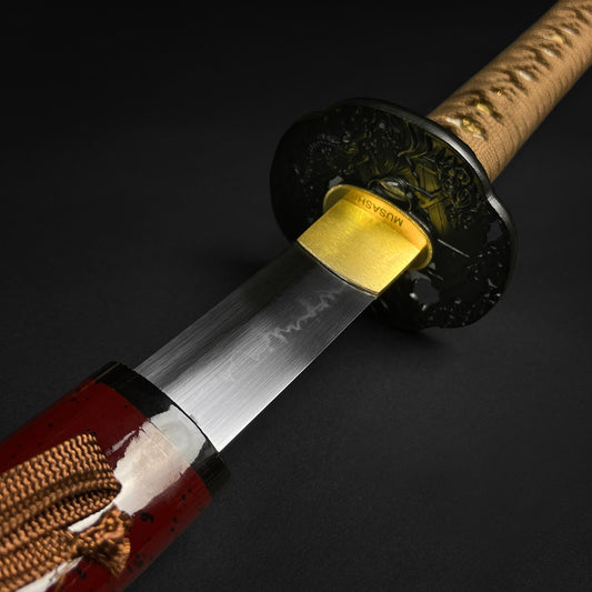 Musashi “Yamata no Orochi” Burgundy Dragon Slayer Katana