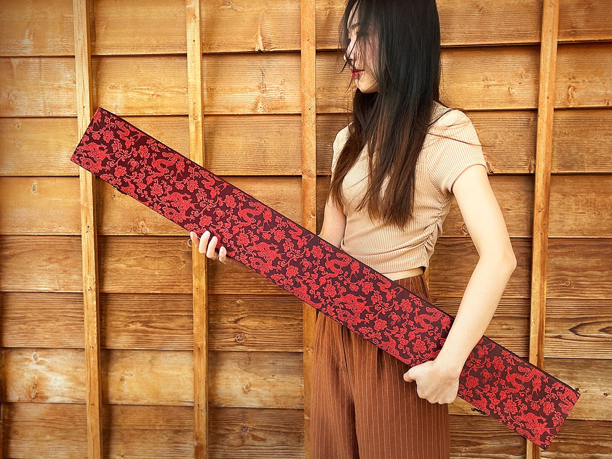 Bishamon Blue Samurai Sword with Gift Box