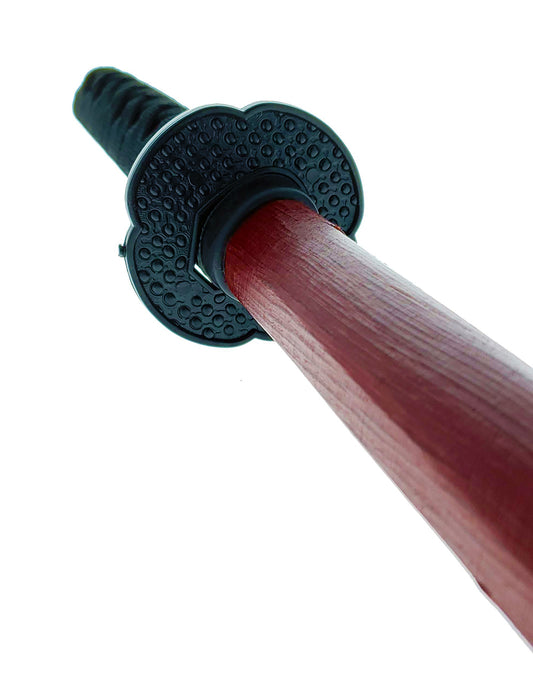 31 1/2" Red Wooden Samurai Sword (Bokken)
