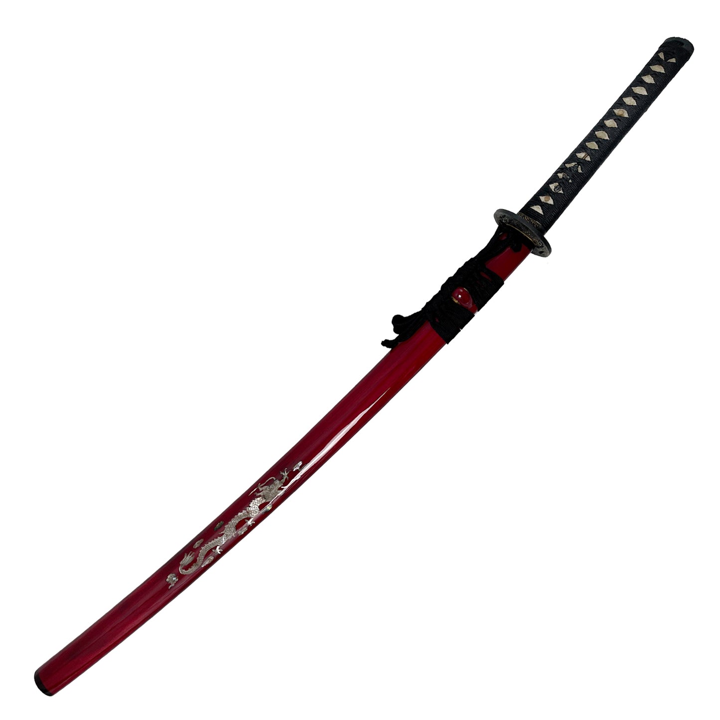 Musha "Pearl Dragon" Red Katana