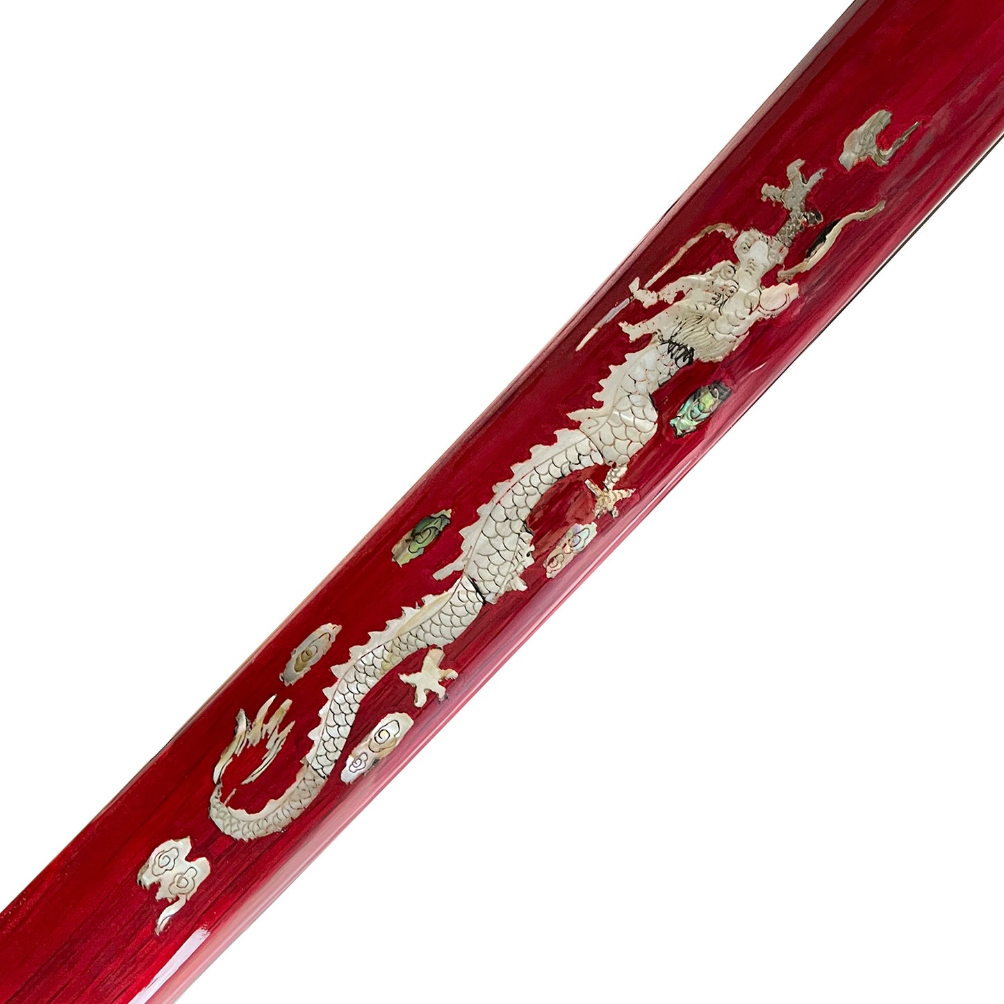Musha "Pearl Dragon" Red Katana