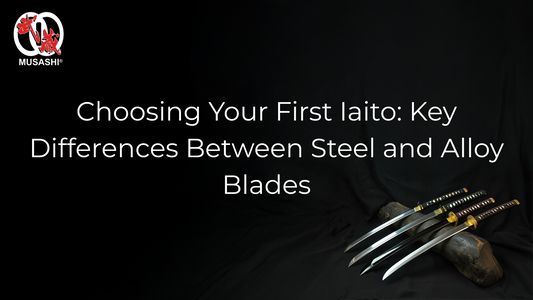 Choosing Your First Iaito - Musashi Swords Guide to Steel vs Alloy Practice Blades