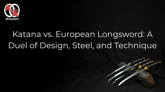 Katana vs. European Longsword: A Duel of Design, Steel, and Technique