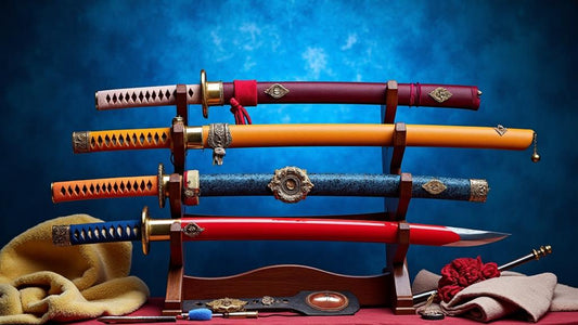 Maintaining and Caring for Colored Katanas