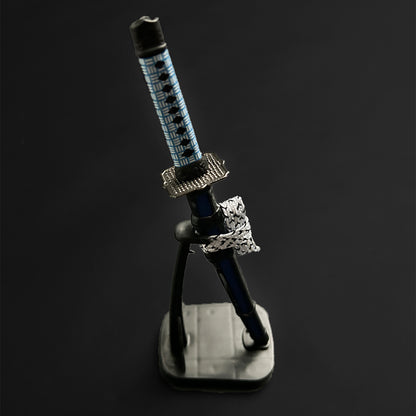 Mini Katana - Blue Samurai Sword Letter Opener
