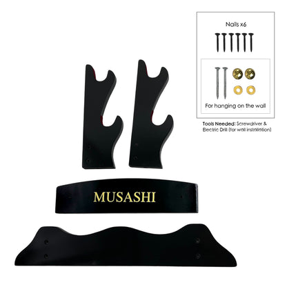 Musashi 2 PCS Swords Stand