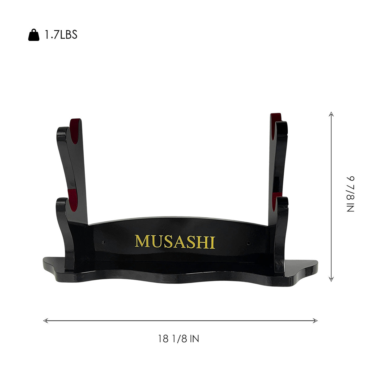 Musashi 2 PCS Swords Stand