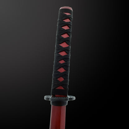 40" Red Bokken Samurai Sword (Dragon)