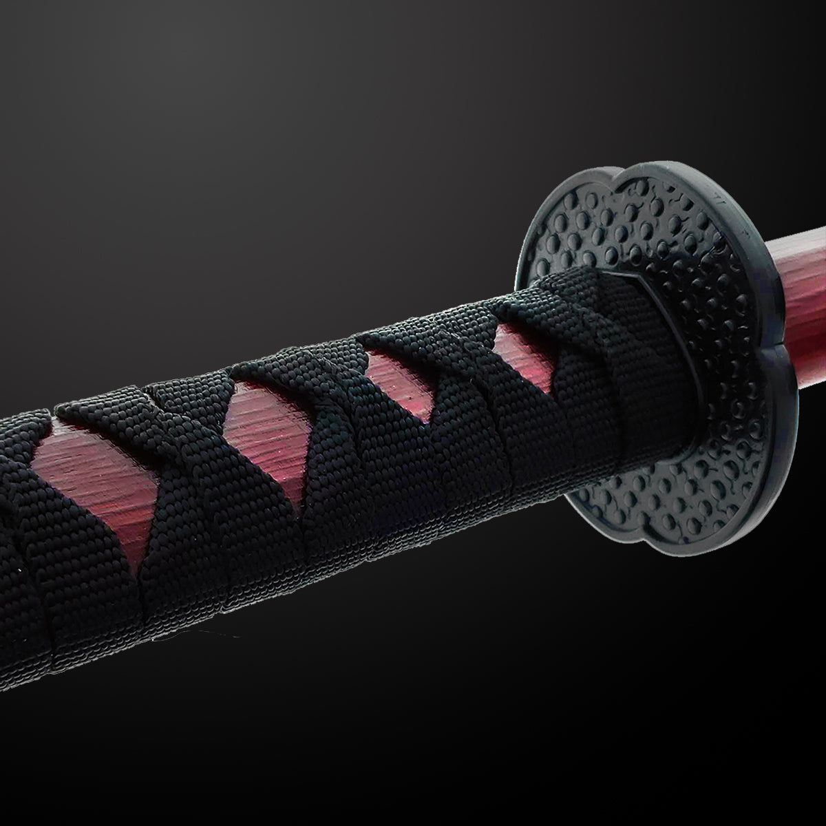 31 1/2" Red Wooden Samurai Sword (Bokken)