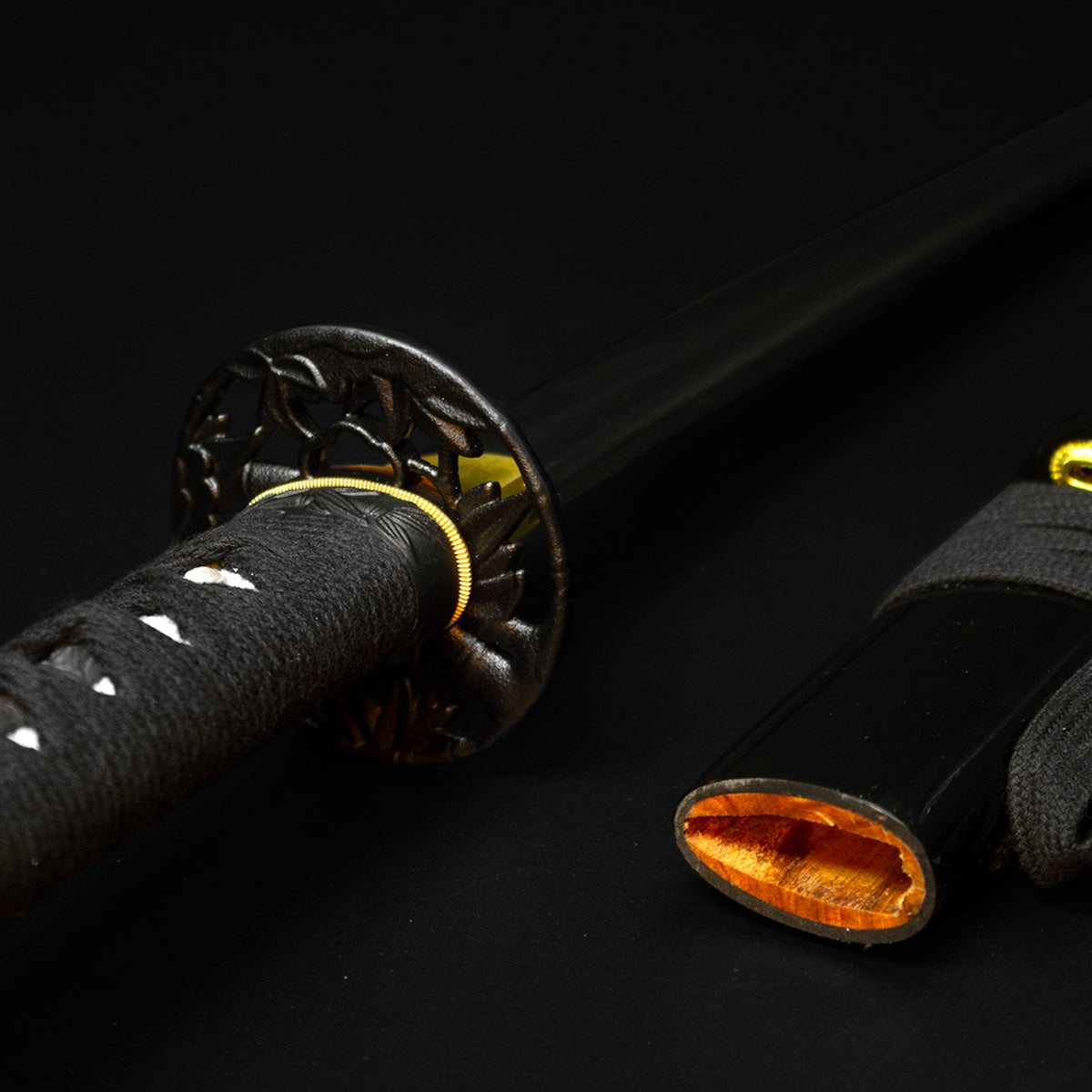 Musashi "Meadow" Black Katana
