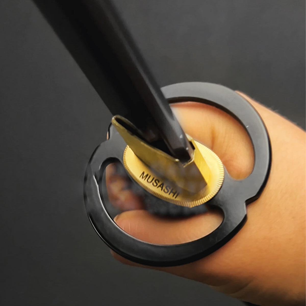 Musashi "Infinity Ring" Black Katana