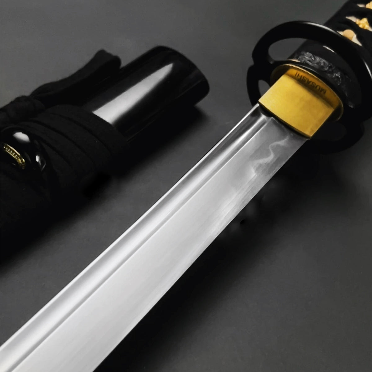 Musashi "Infinity Ring" Black Katana
