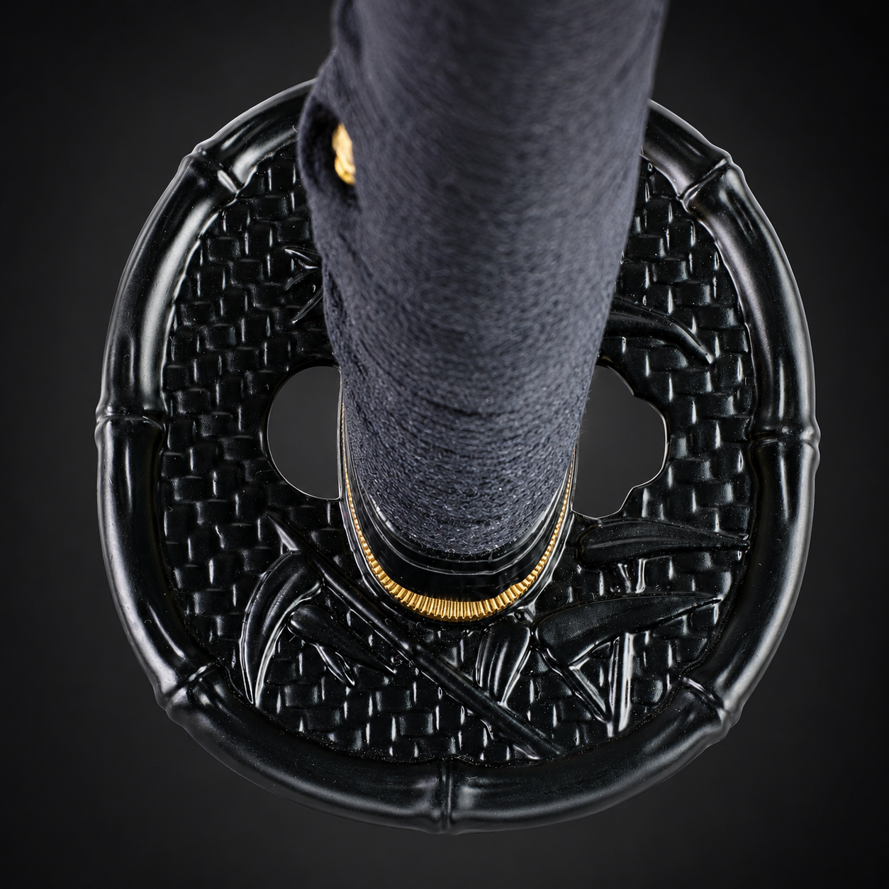 Musashi "Igusa Omote" Black Katana