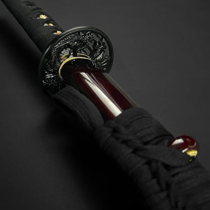Order Musashi Red Ryu Katana for Sale - Musashi Sword