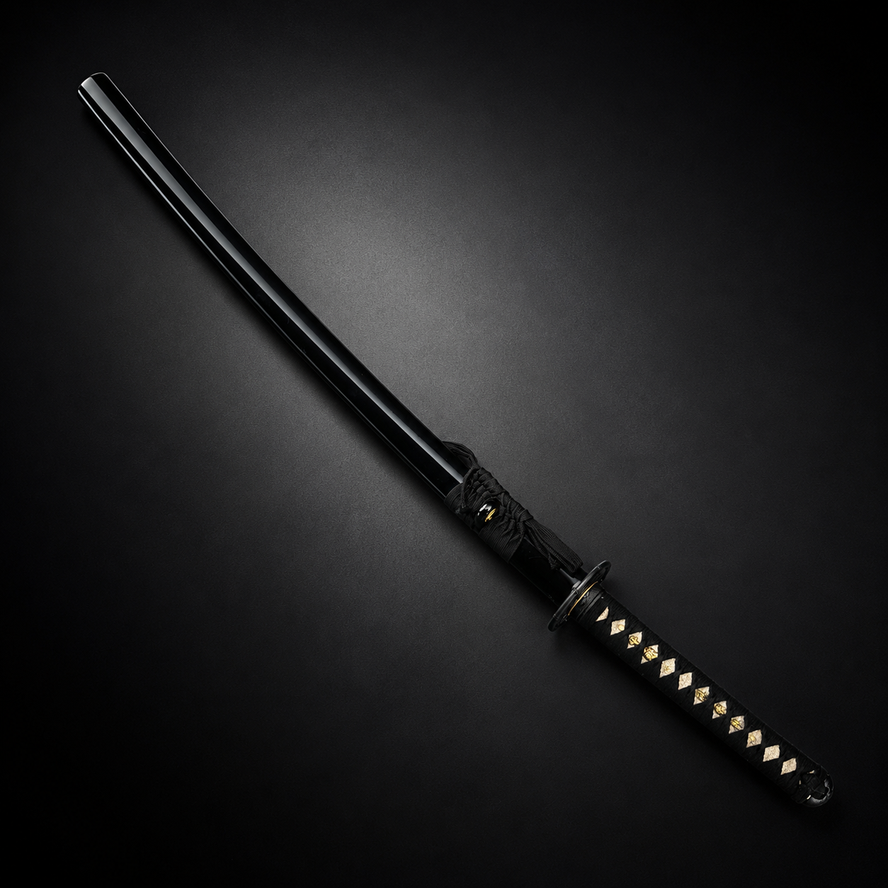 Musashi "Igusa Omote" Black Katana