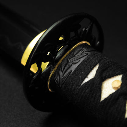 Musashi "Meadow" Black Katana