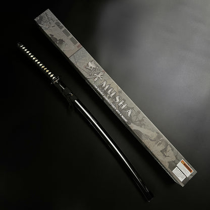 Musha "Hyou (ヒョウ)" Katana - Leopard-Print Samurai Sword