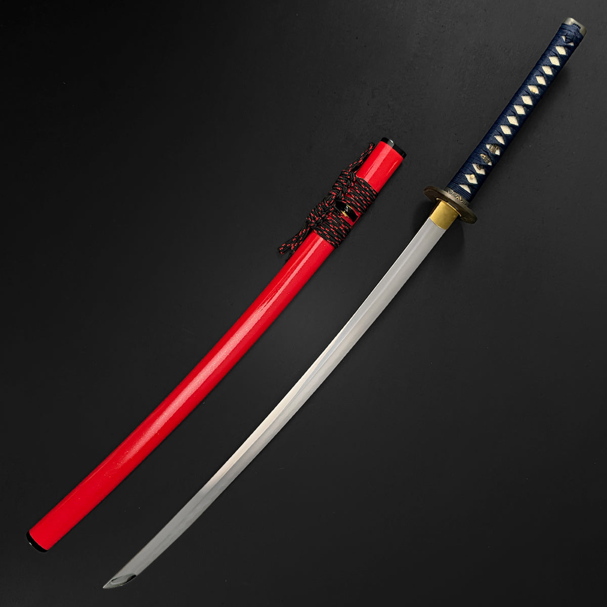 Musashi Dual Katana red scabbard and blade