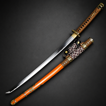 Musha Ceremonial Jintachi Katana (Gold)