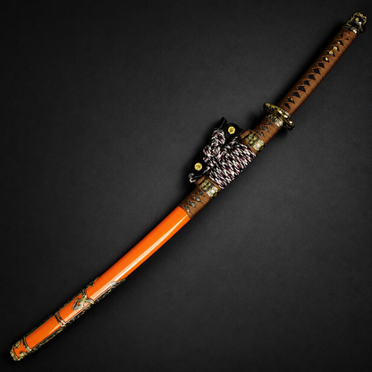 Musha Ceremonial Jintachi Katana (Gold)