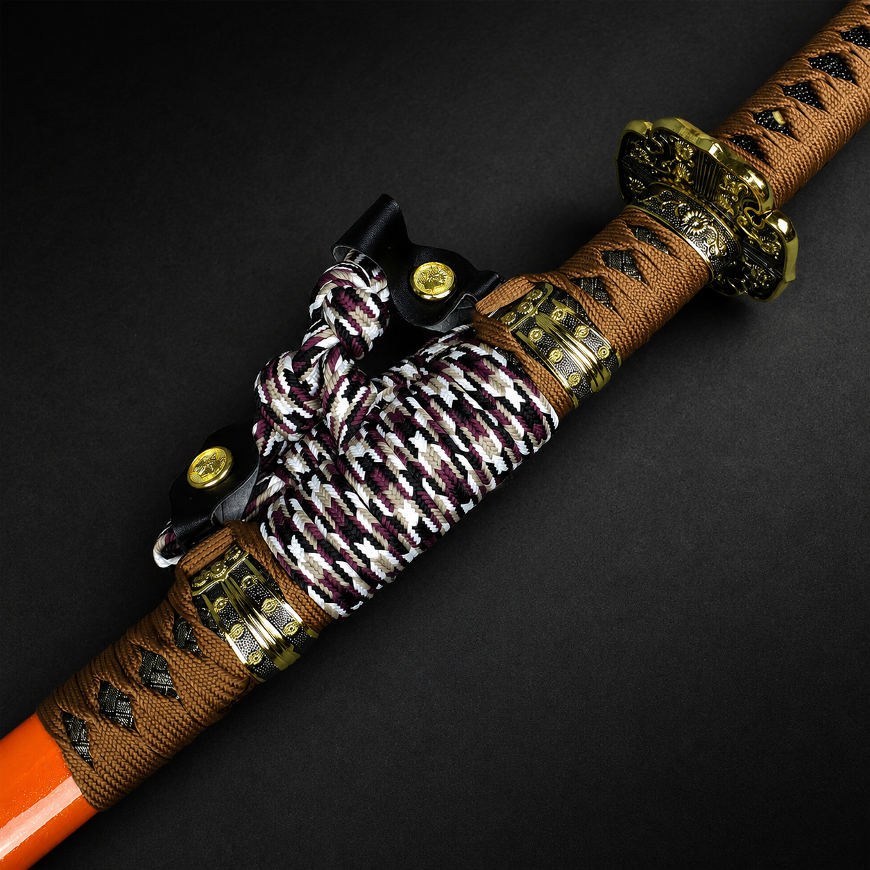 Musha Ceremonial Jintachi Katana (Gold)