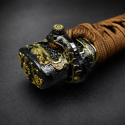 Musha Ceremonial Jintachi Katana (Gold)