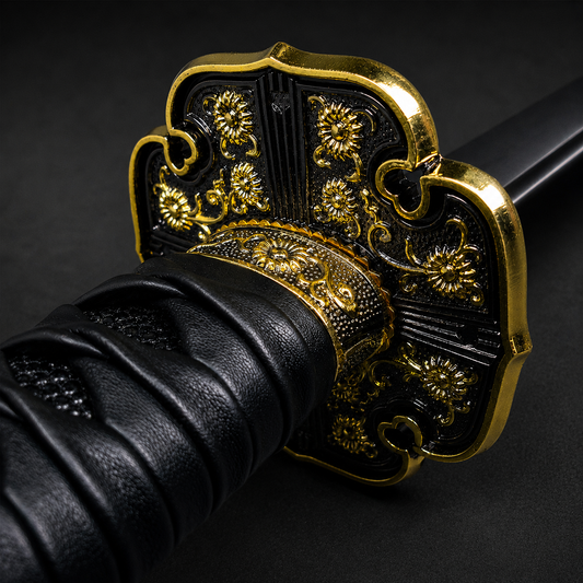 Musha Ceremonial Jintachi Katana (Black)