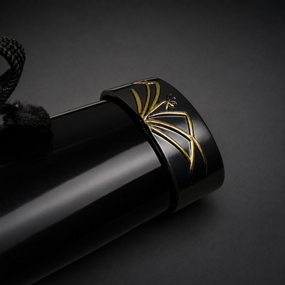 Musha Higanbana Katana w/ Tsuka Dagger (Black)