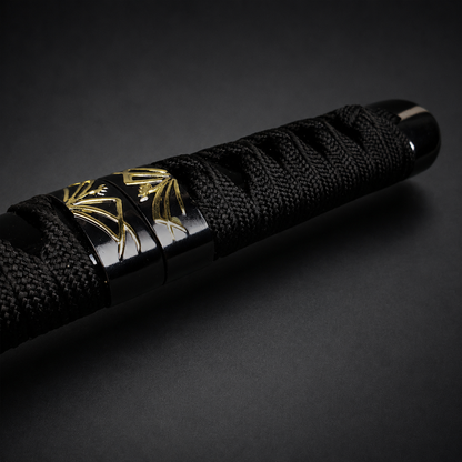 Musha Higanbana Katana w/ Tsuka Dagger (Black)