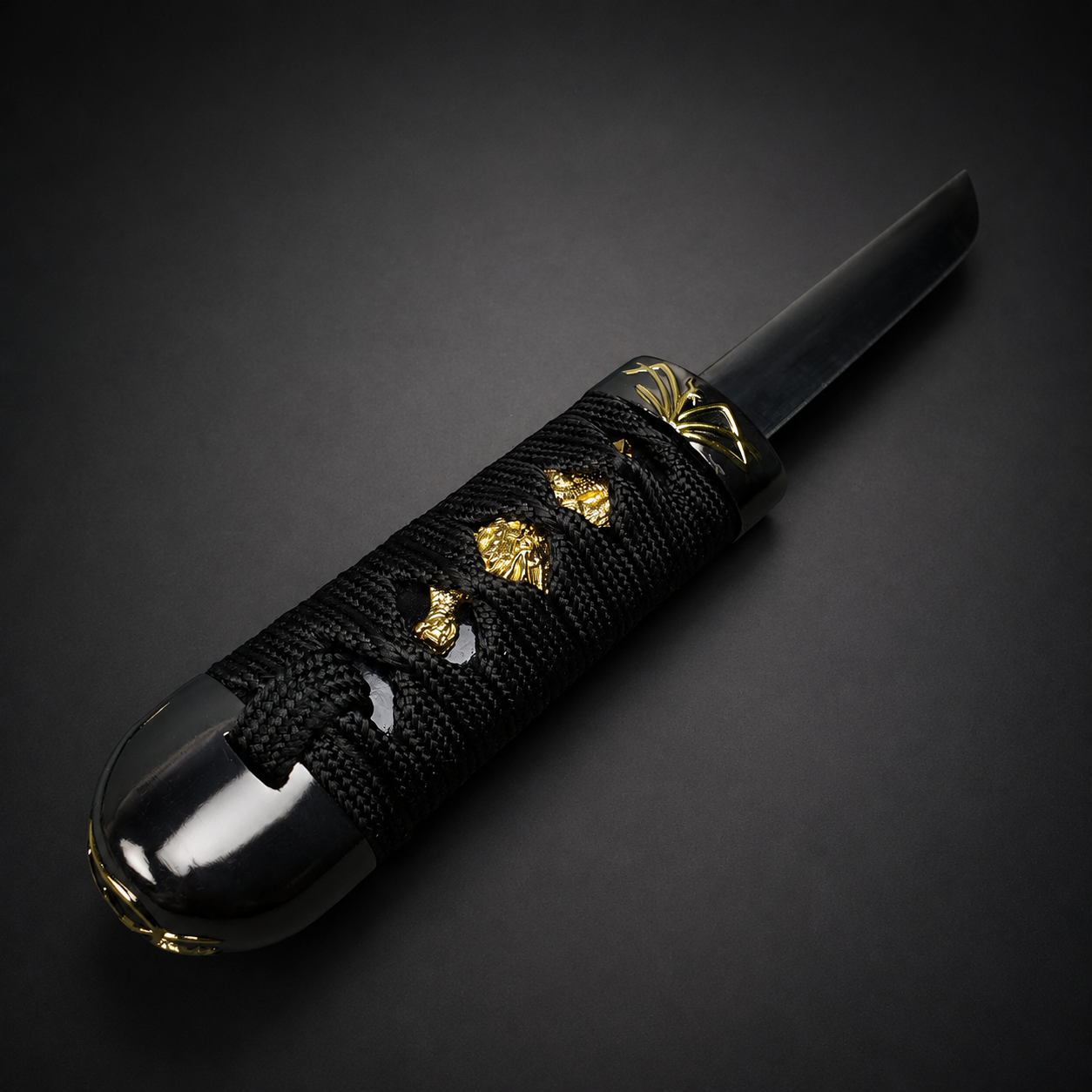 Musha Higanbana Katana w/ Tsuka Dagger (Black)