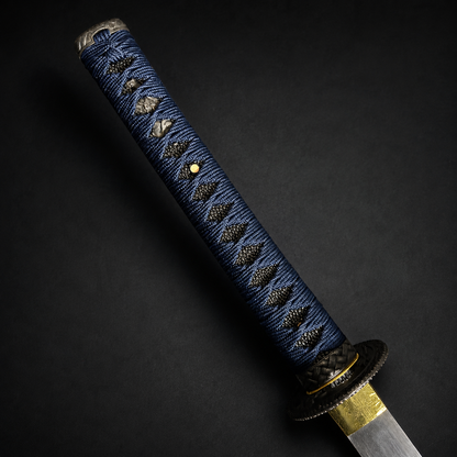 Musha "Mizuchi"(The Hornless Dragon) Blue Katana