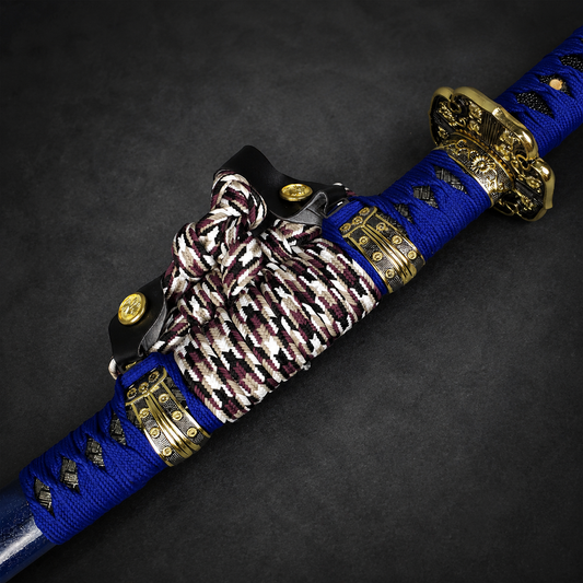 Musha Ceremonial Jintachi Katana (Blue)