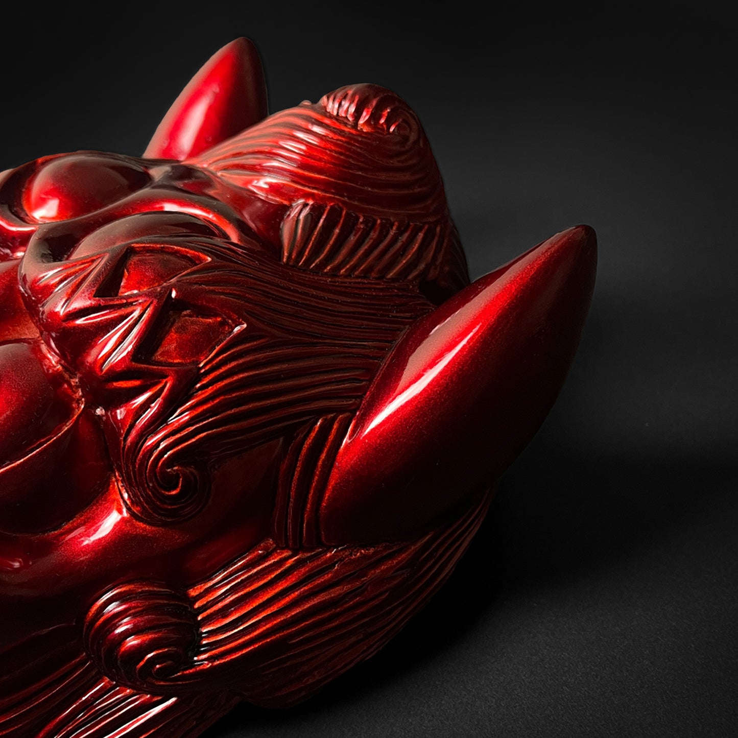 Decorative Demon Face Sai Holder