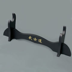 Black Samurai Sword Display Stand – Premium Katana Holder