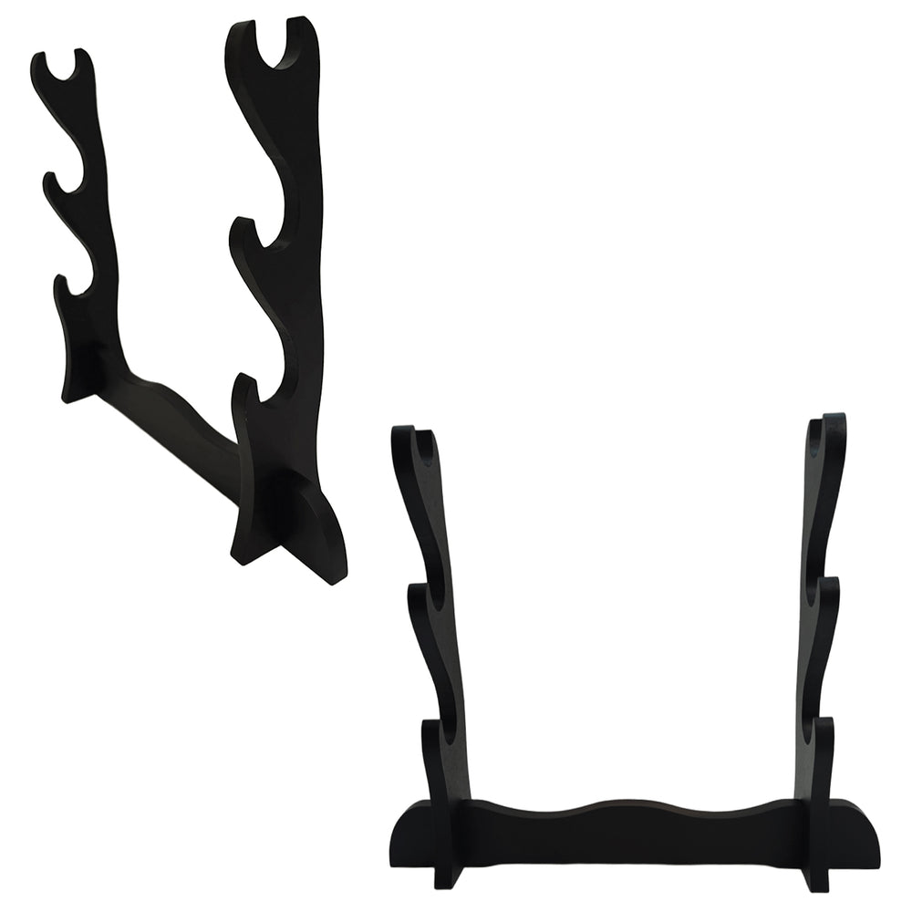 3-Piece Samurai Sword Table Display Stand
