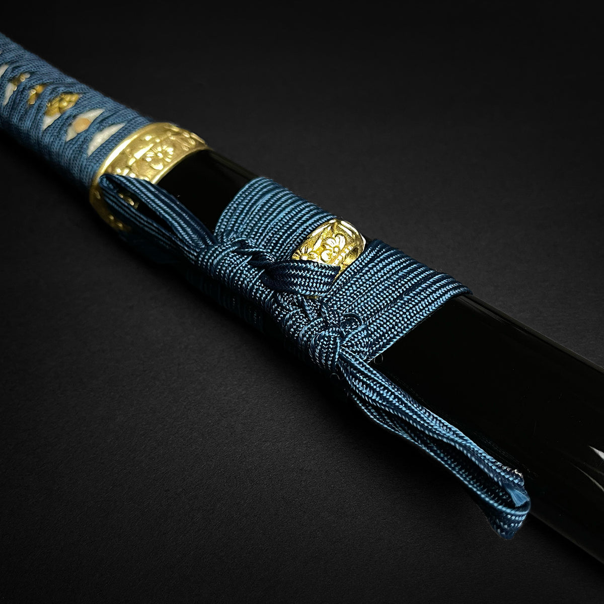 Musashi Swords: Asuka Black Tanto Knife - Authentic Samurai Katanas