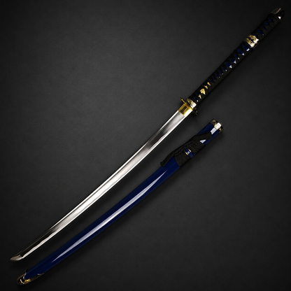 Musha Higanbana Katana w/ Tsuka Dagger (Blue)