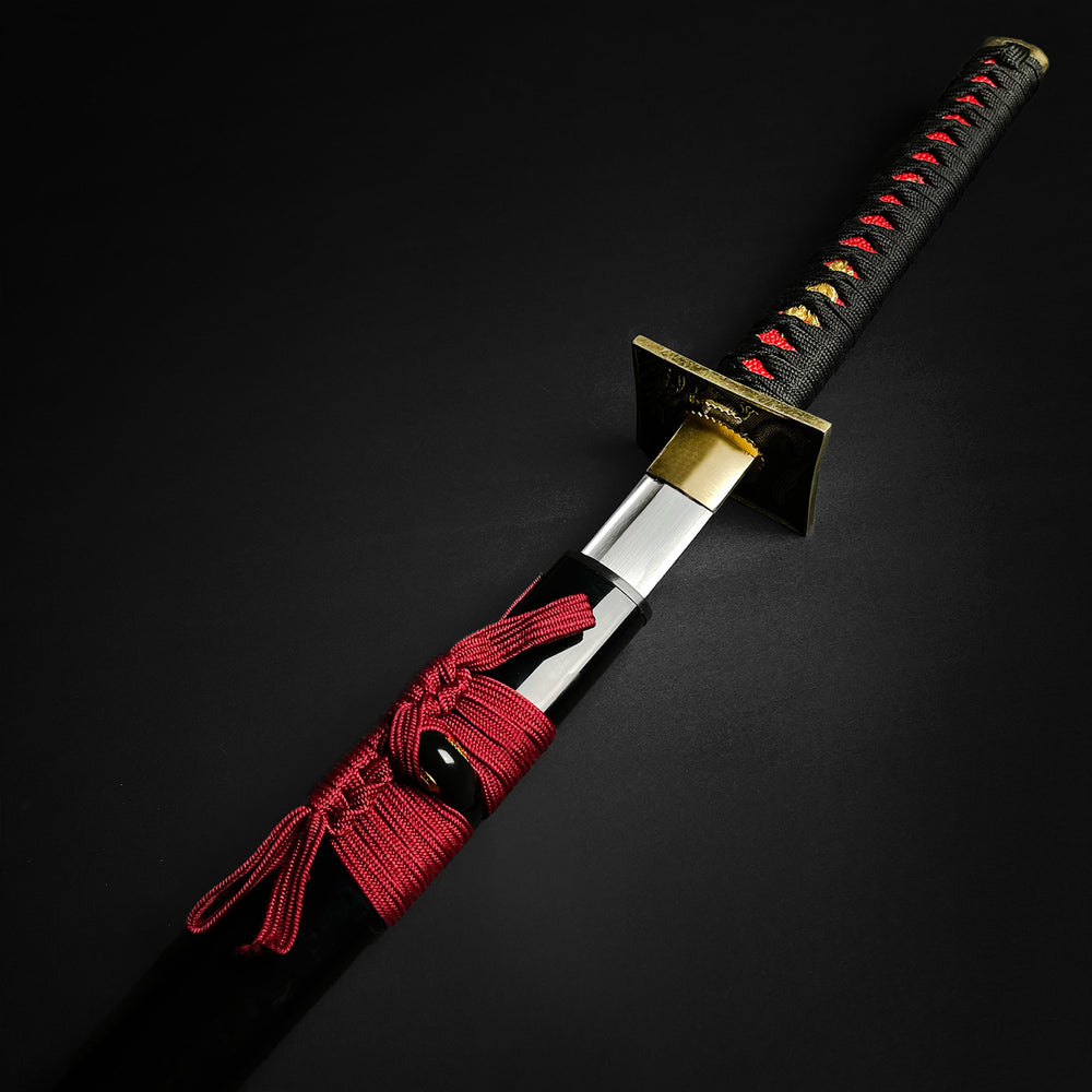 Musha Red Dragon Hand-Forged Katana.